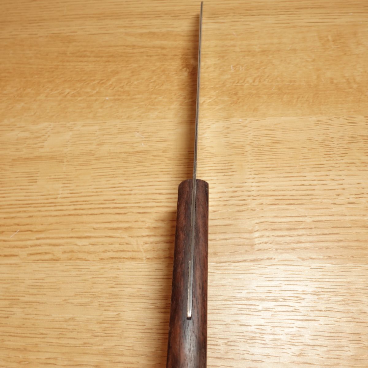 Couteau Santoku de Masahiro, aiguisé, polyvalent, couteau occidental, à double tranchant, spécial Hon-Warikomi