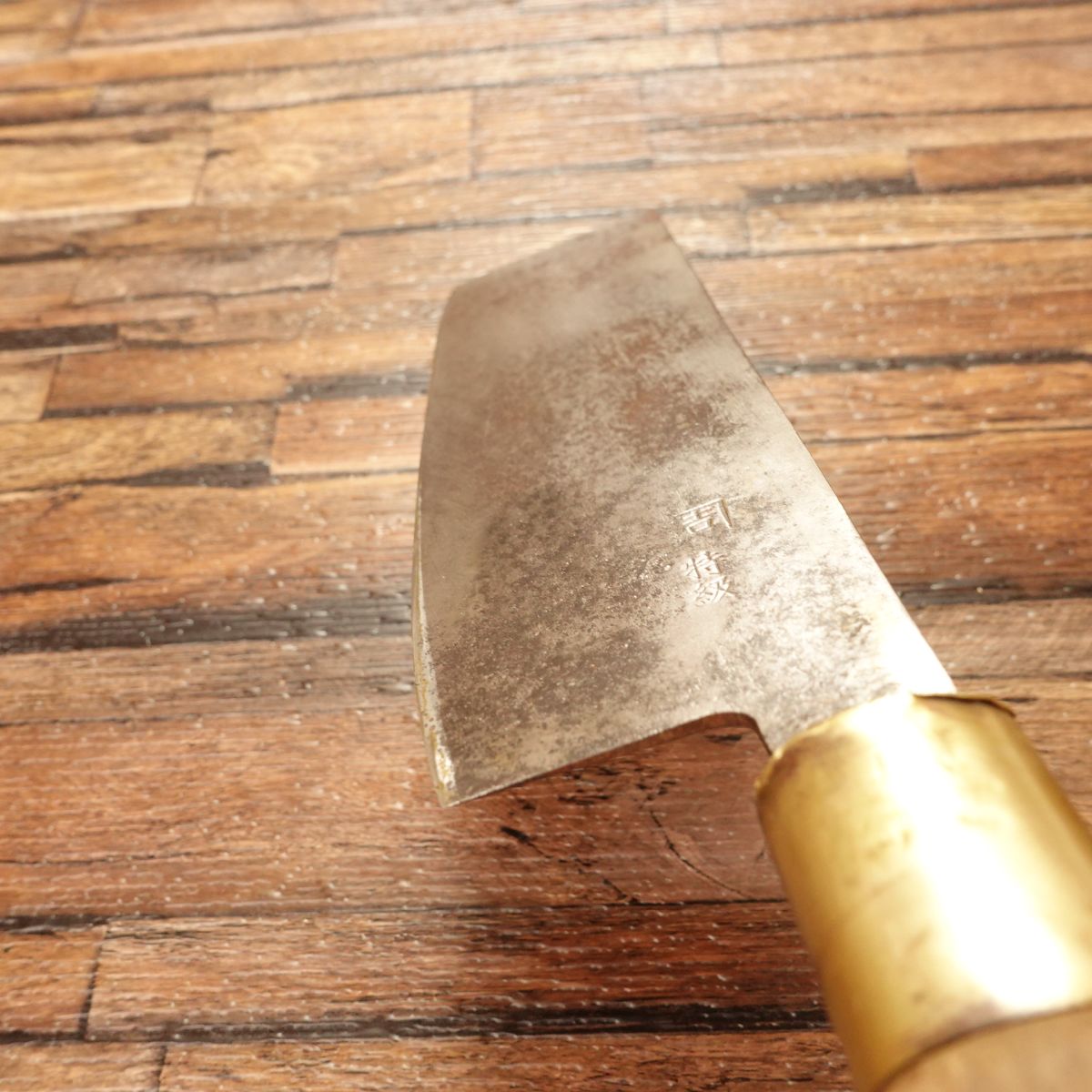 Kaneyoshi Nakiri Knife, Sharpened, Special Forged Hagane, Thin Blade, 170mm