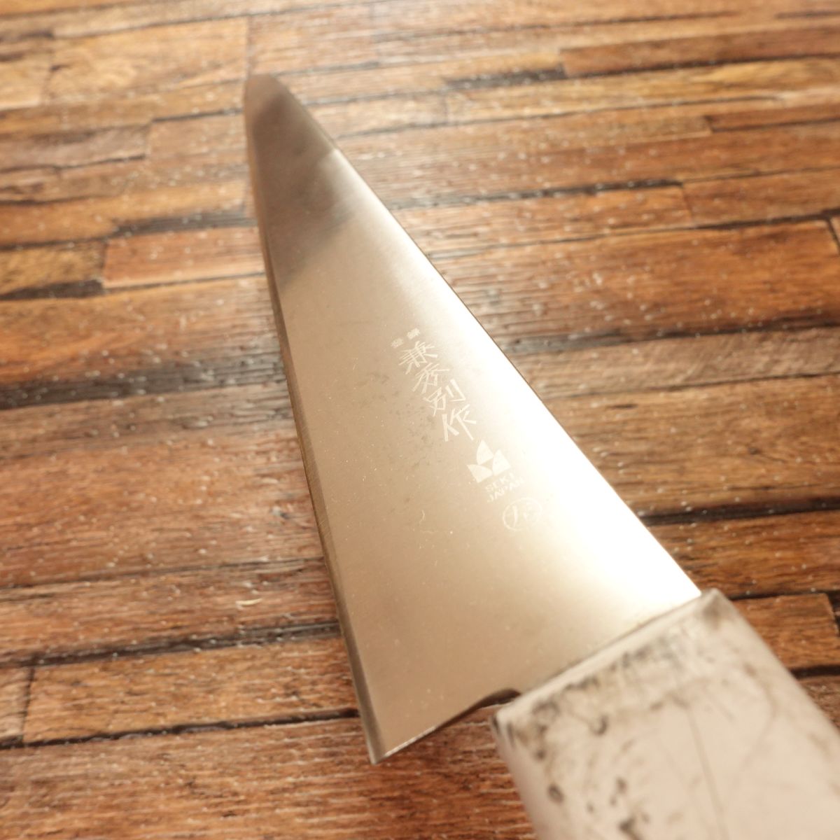 Kanehide Sujihiki Knife, Sharpened, For Left-Handed Users, Slim Slicer, Single-Bevel Gyuto, 265mm