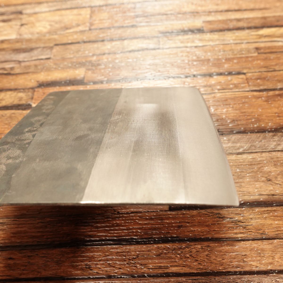 Sakai Isshin Tobacco Knife, Sharpened, Hagane, Tobacco Cutter, Unused, Historic Item