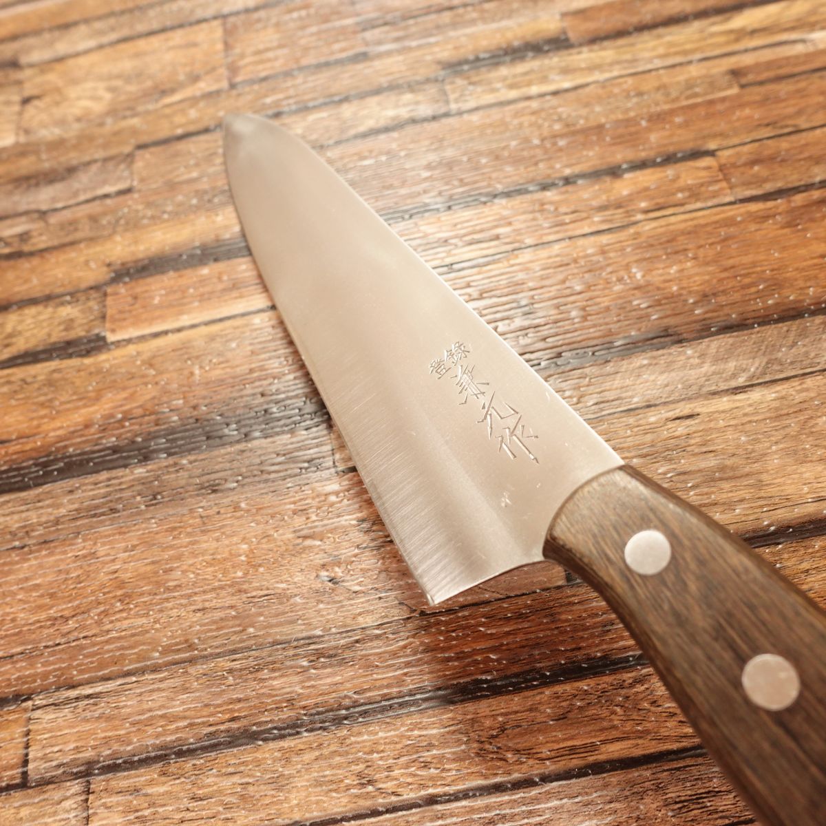 Kanemoto Gyuto Knife, Sharpened, All-Purpose Knife, Hagane Hon-Warikomi, DP, Kanemoto