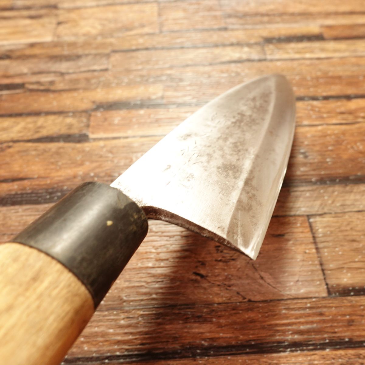 Kiyohiro Deba Knife, Sharpened, Hagane Steel, Single Bevel, Made by Kiyohiro