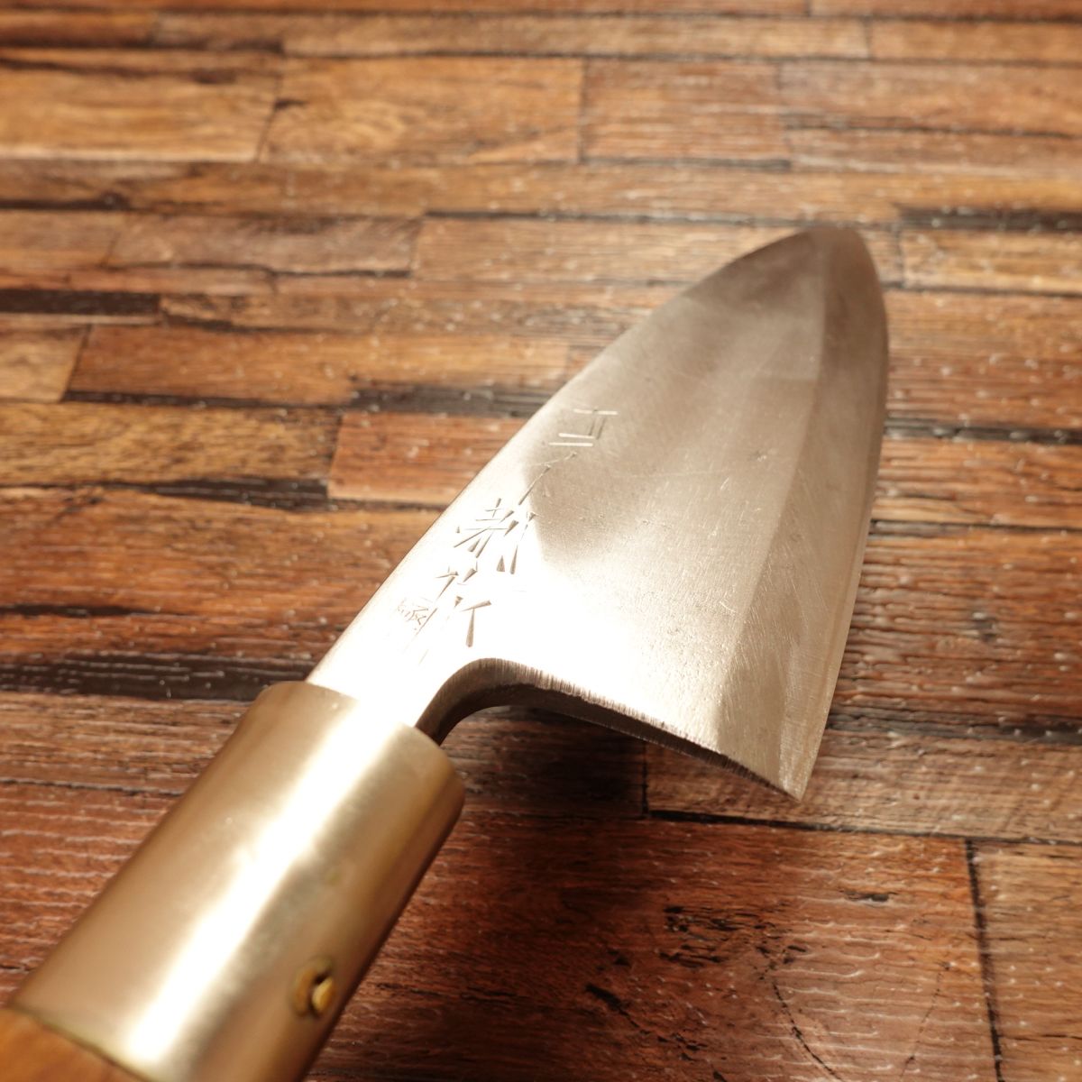 Super Hard-to-Read Signature Deba Knife, Sharpened, Yasuki Steel, Premium Quality, 150mm