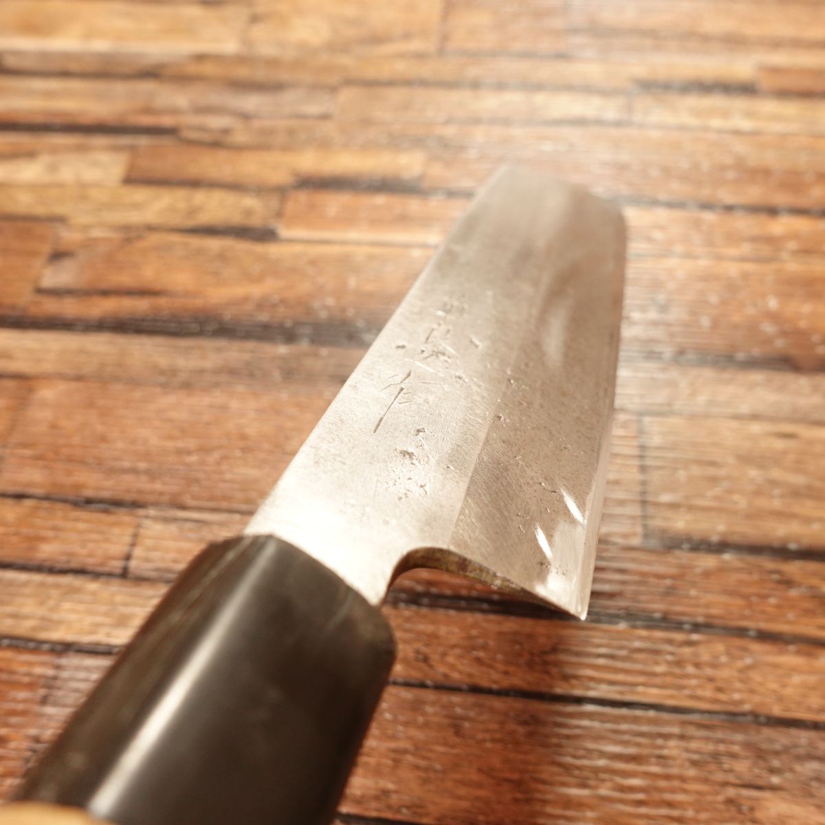 Kikuyoshi Usuba Knife, Sharpened, Made by Kikuyoshi and Sakai Tsuruichi