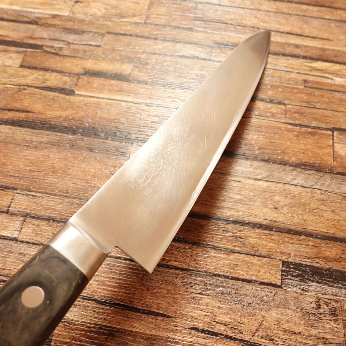 Masahiro Gyuto Knife, Sharpened, All-Purpose Knife, Stainless Steel, Chef’s Knife, Carefully Used
