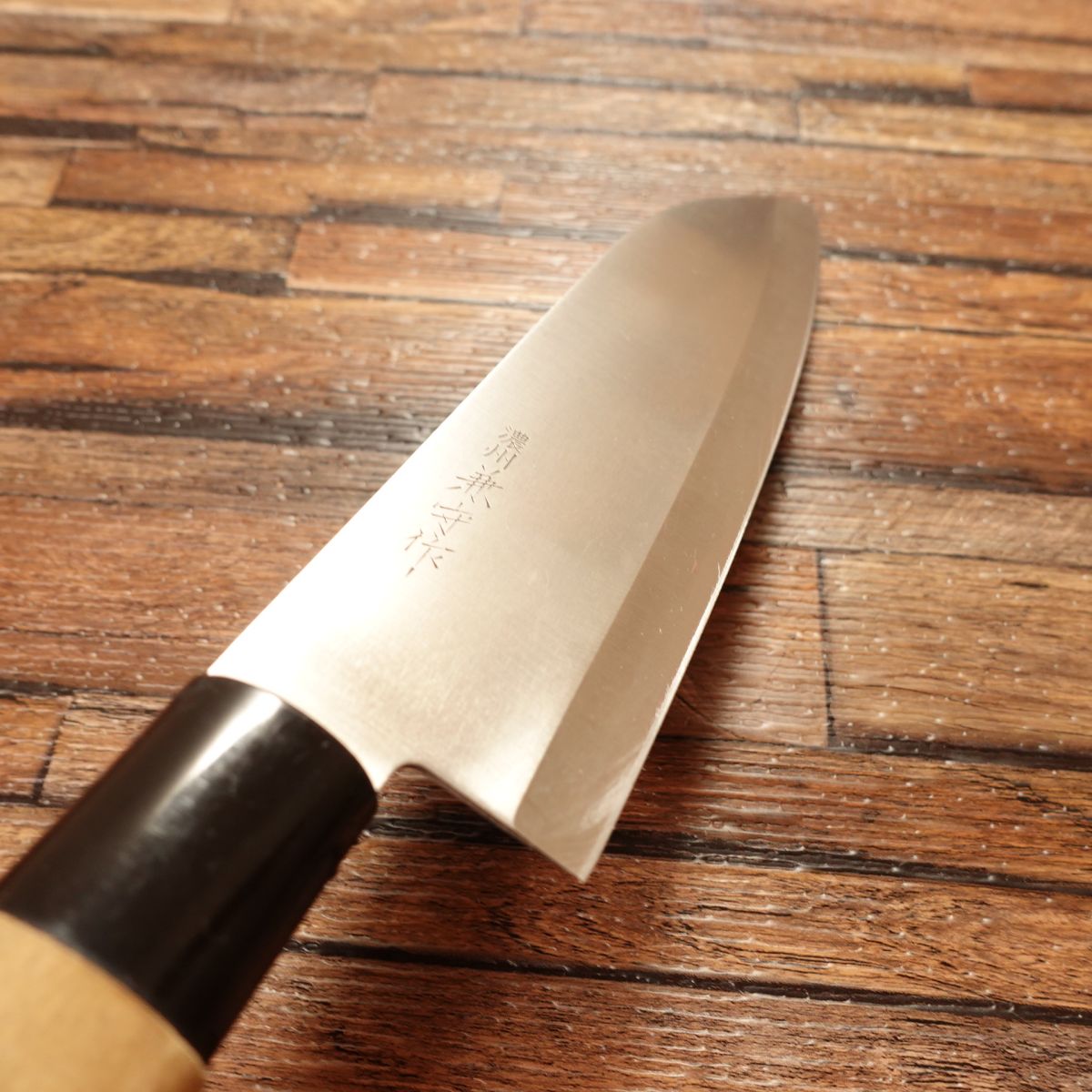 Noshu Kanemori Wa-Santoku Knife, Sharpened, All-Purpose Knife, Stainless Steel