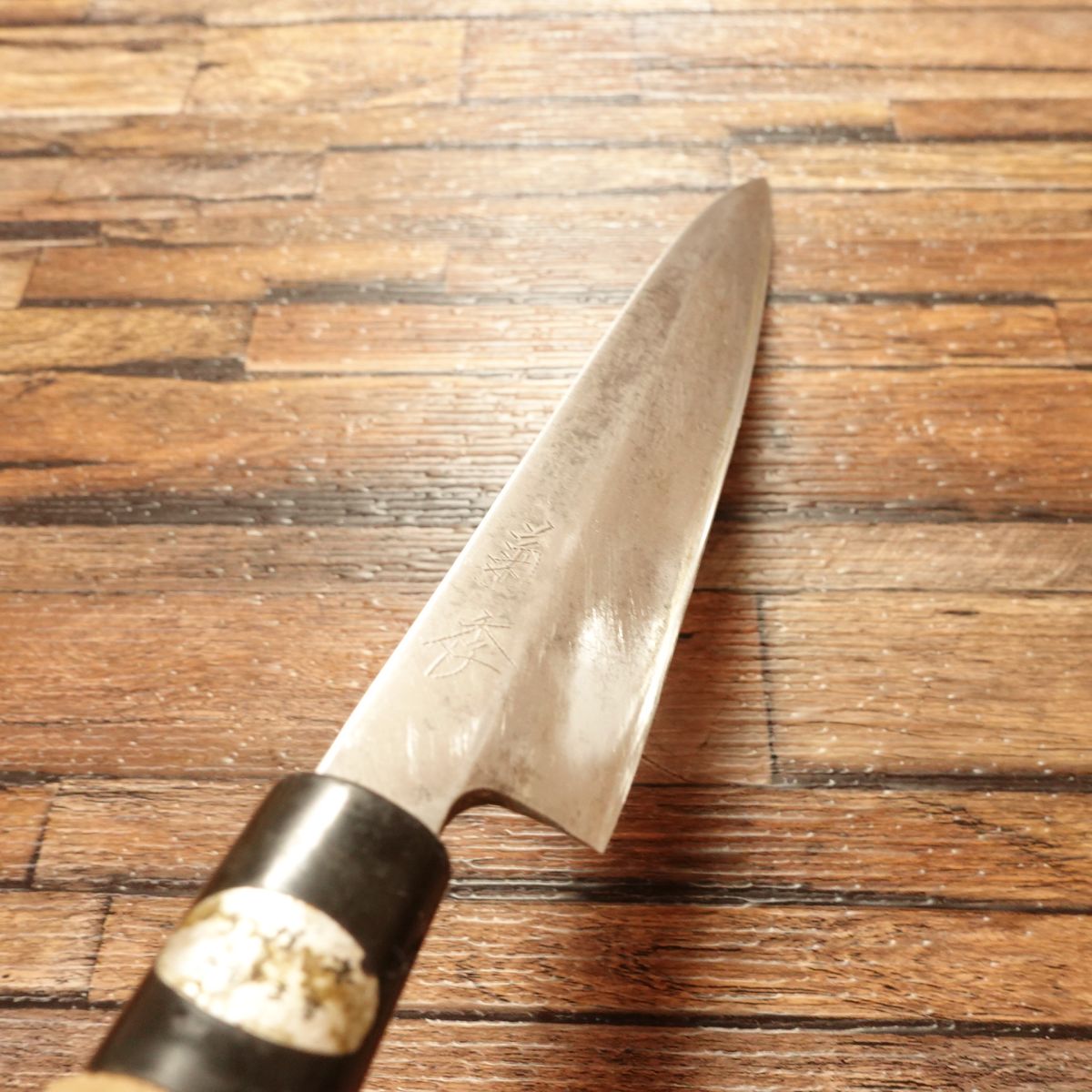 Kikusue Yanagiba Knife, Sharpened, Sashimi Knife, Hagane Steel, 210mm