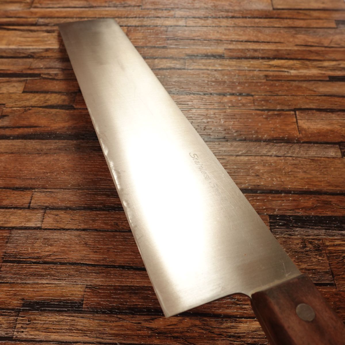 Stainless Steel Suika Knife, Sharpened, Giant Watermelon Cutter, 360mm