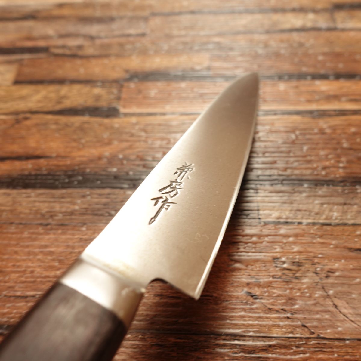 Kanefusa Petty Knife, Sharpened, Fruit Knife, Hagane, Decorative Cutting, Precision Work, Light Signs of Use