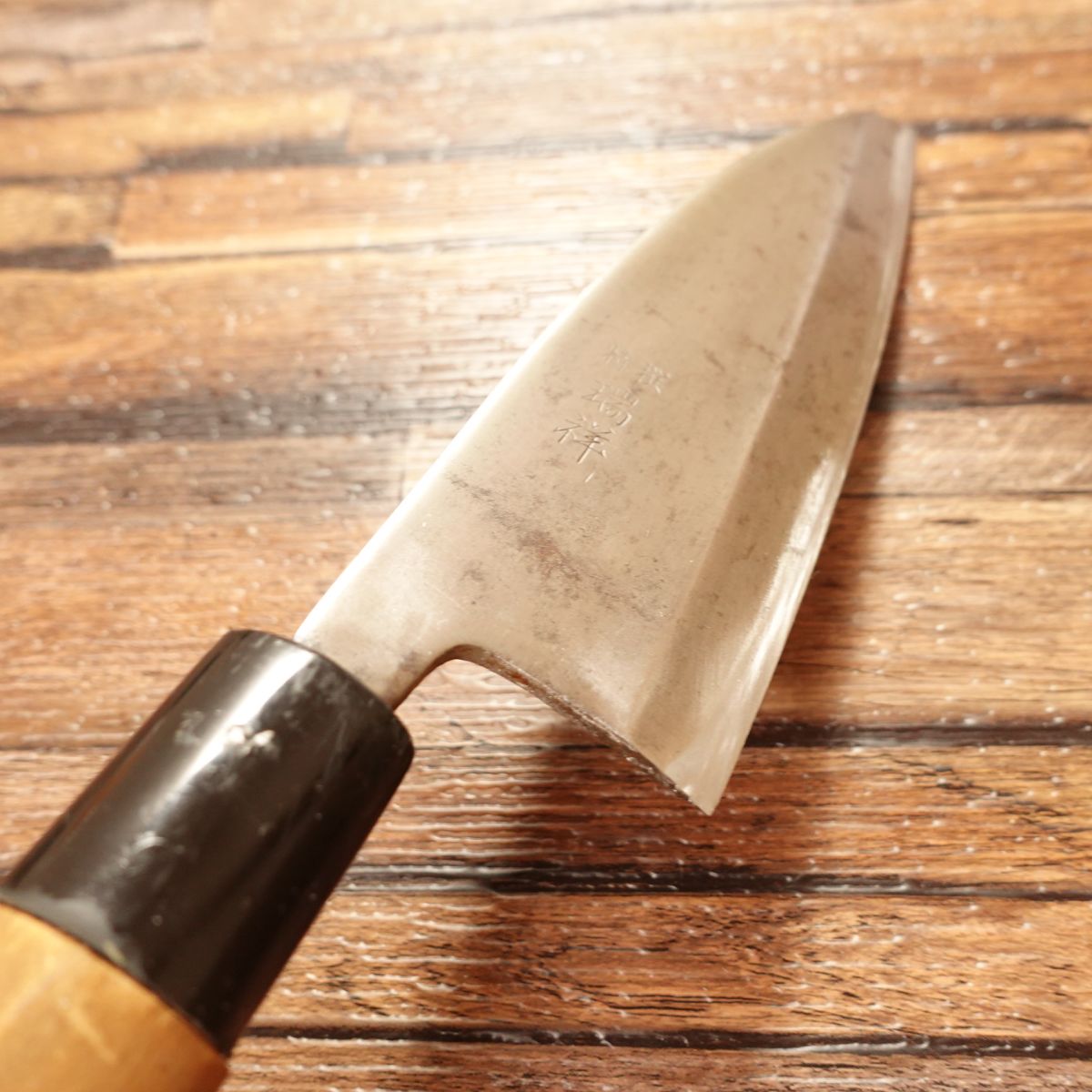 Zuisho Ai-Deba Knife, Sharpened, Thin Deba, Aji-Kiri