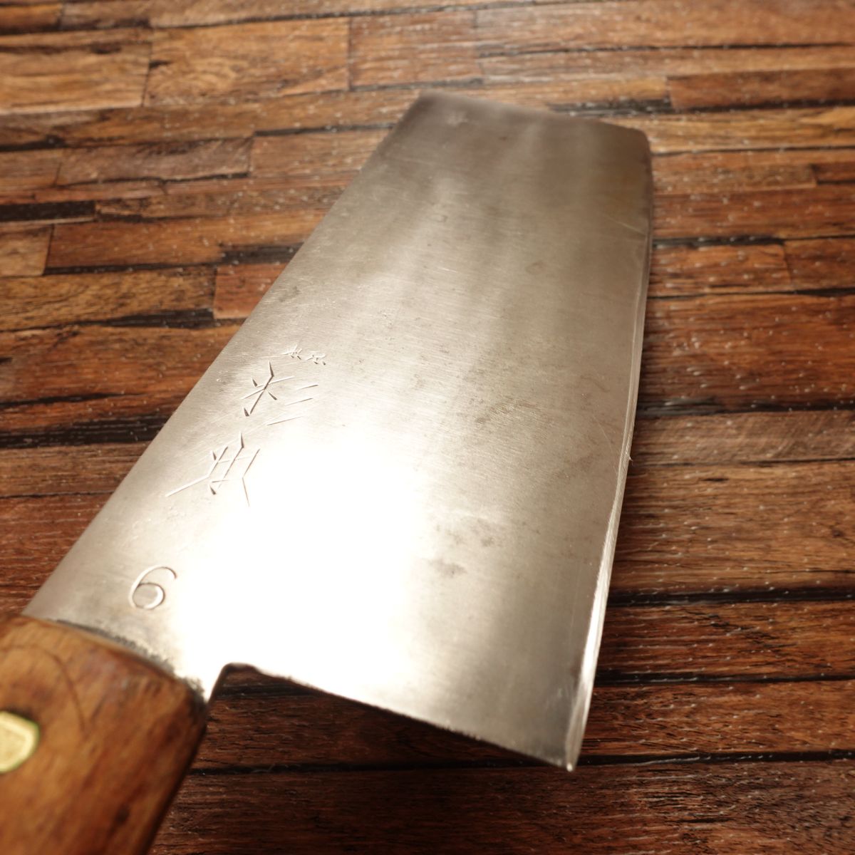 Sugimoto Chinese Cleaver, Sharpened, No. 6, Hagane Steel, Tokyo Sugimoto