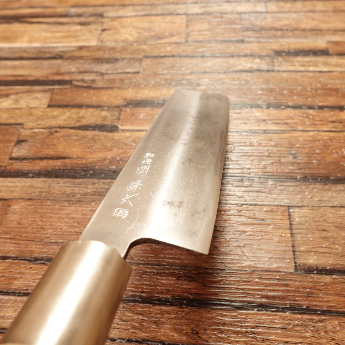 Sekimagoroku(関孫六)Usuba Knife, Sharpened, Wazou Ume Edition, Single-Bevel, Nakiri, 165mm