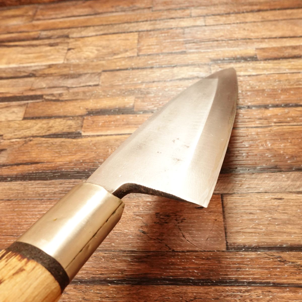 Marugo Deba Knife, Sharpened, Ukeai Edition, Hagane Steel, 175mm