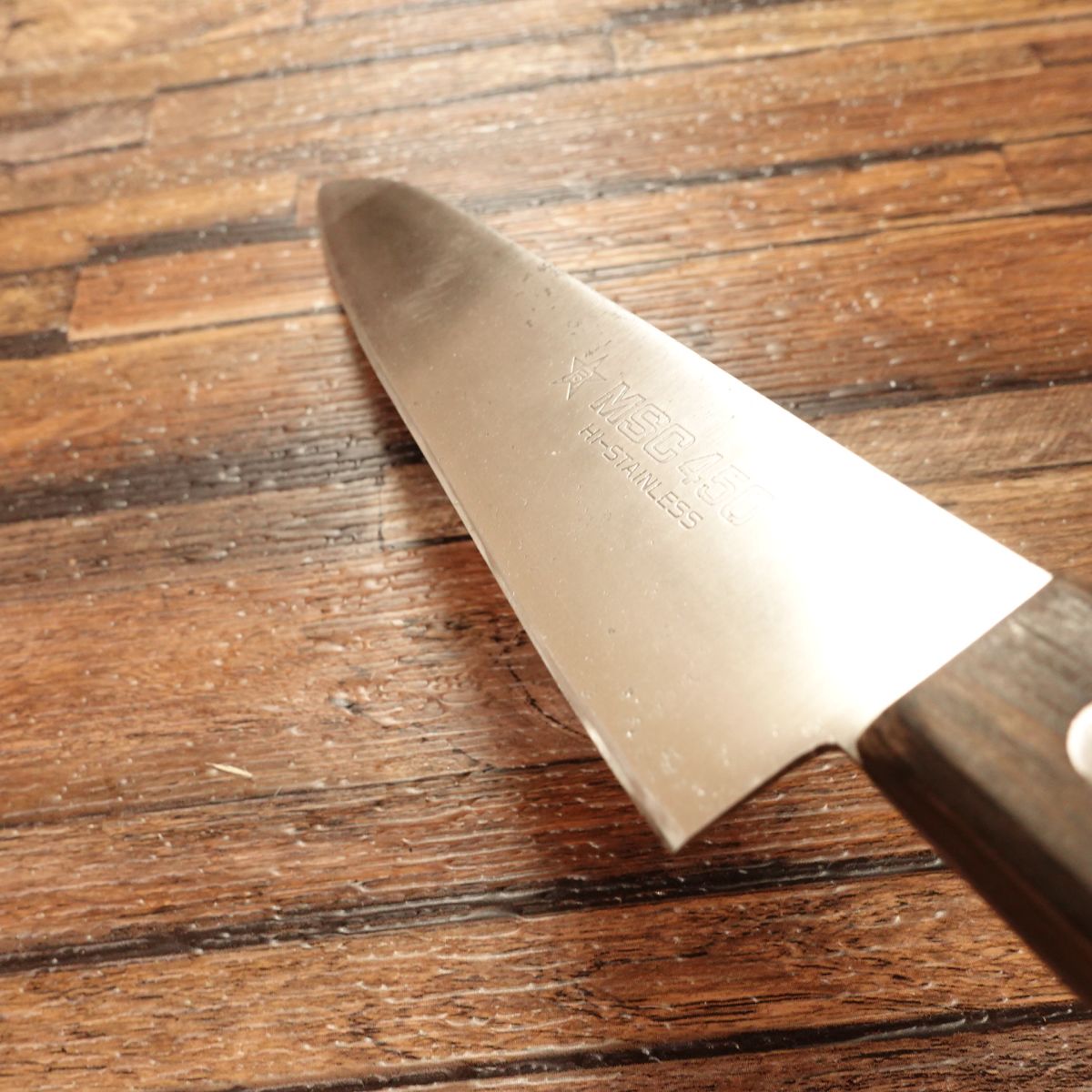 Masahiro Gyuto Knife, Sharpened, All-Purpose Knife, MSC450, Daido Steel, Stainless Steel, 165mm