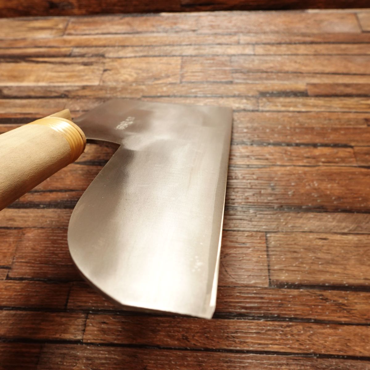 Kamofuji Soba Cutter Knife, Sharpened, "Furusato" Soba Knife, Echizen Kamofuji, Noodle Cutter, Nearly Unused Stored Item, 240mm