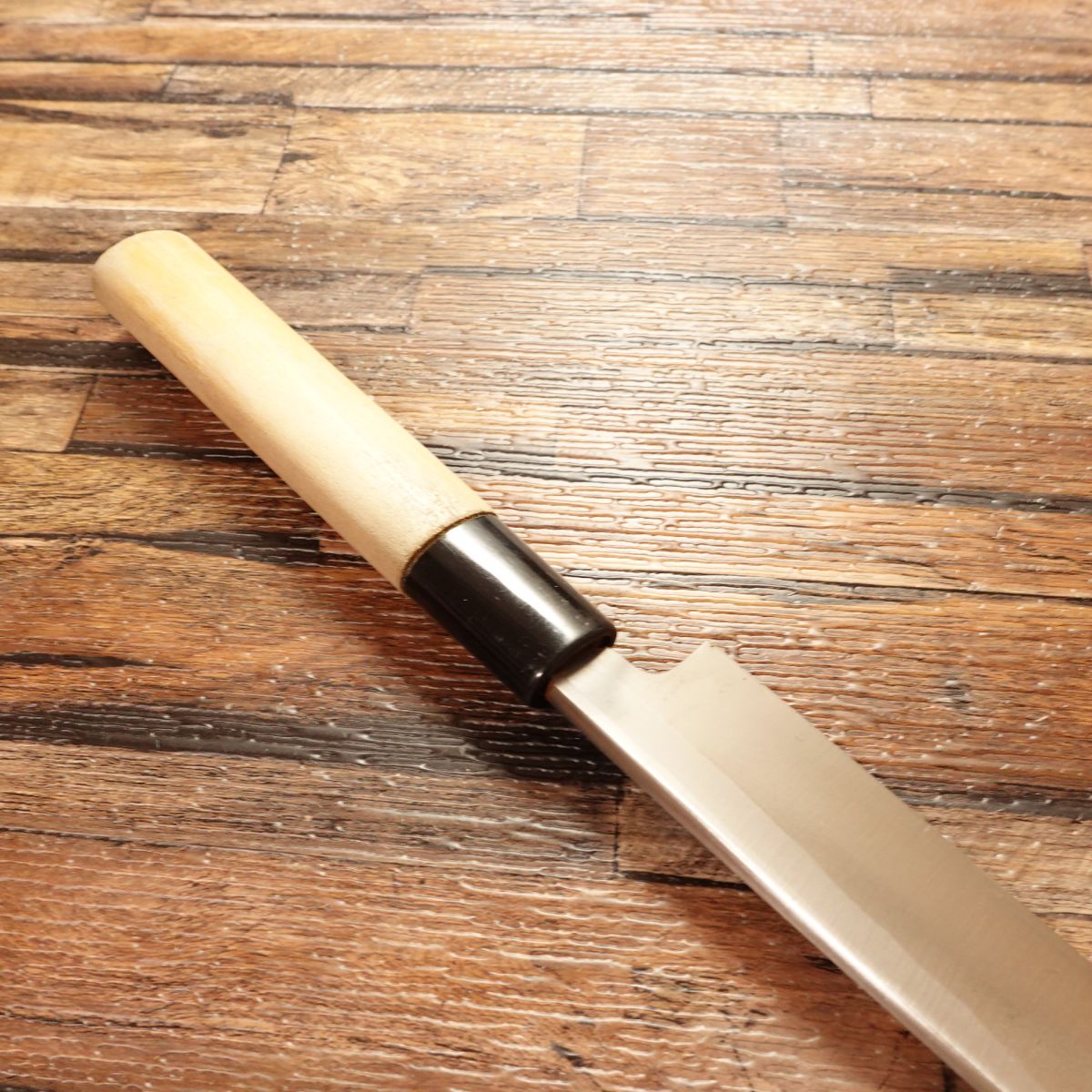 Unshu Tadayoshi Yanagiba Knife, Sharpened, Sashimi Knife, Hagane Steel, Near Unused, 210mm