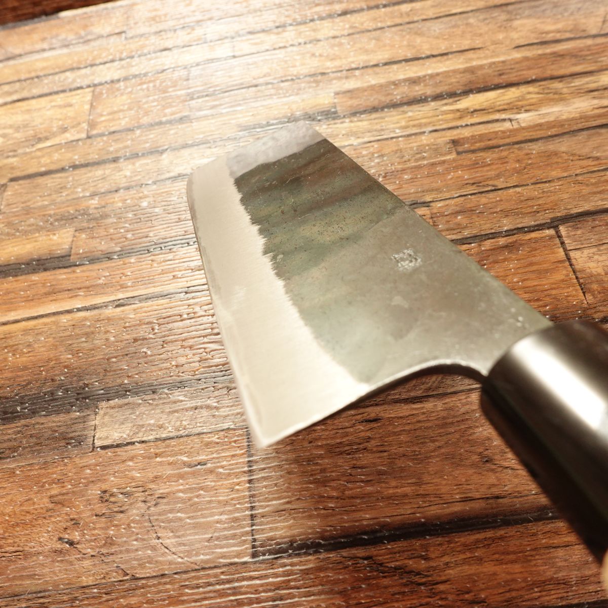 Sakai Kaneari Nakiri Knife, Sharpened, Kurouchi Finish, Special Edition, Unused Stored Item, Boxed, 165mm