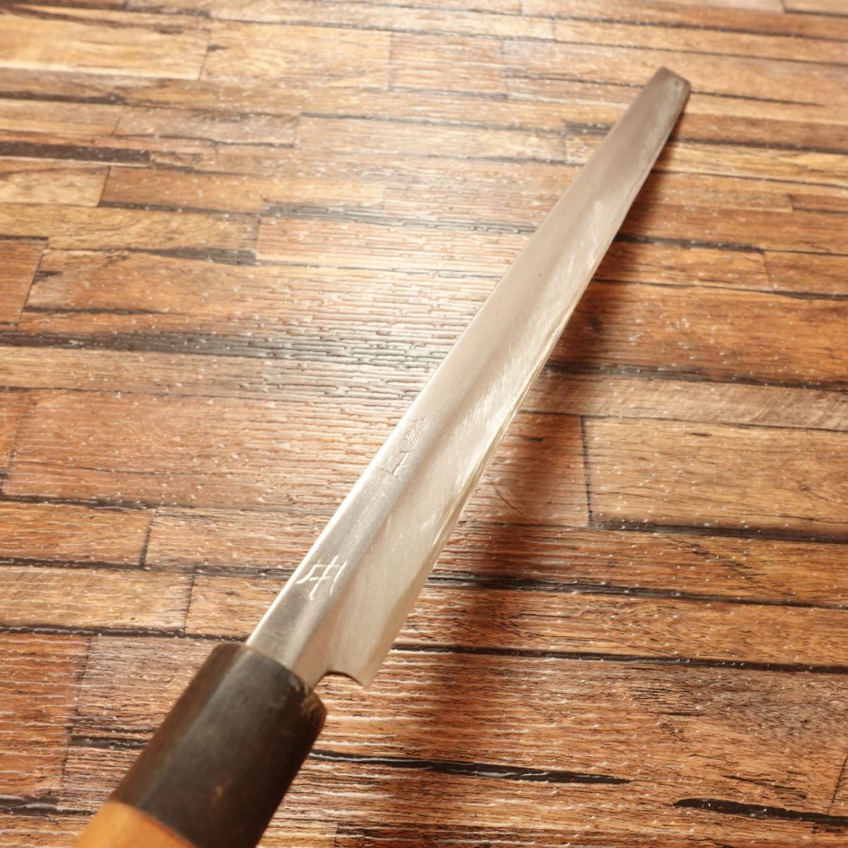 Masamoto Tako-Hiki Knife, Sharpened, Water Buffalo Handle, Sashimi Knife, Octopus Cutter, 305mm