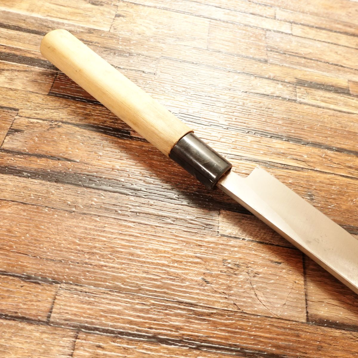 Edo Kikusui Yanagiba Knife, Sharpened, Sashimi Knife, Light Use, 240mm