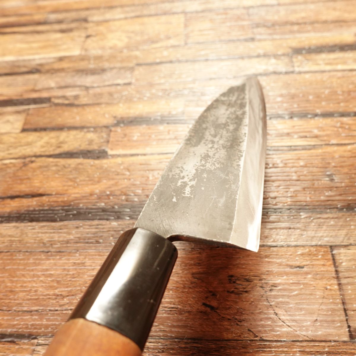 Suishinshi Masamori Deba Knife, Sharpened, Kuro-Uchi, Special Model, Lightly Used, 140mm