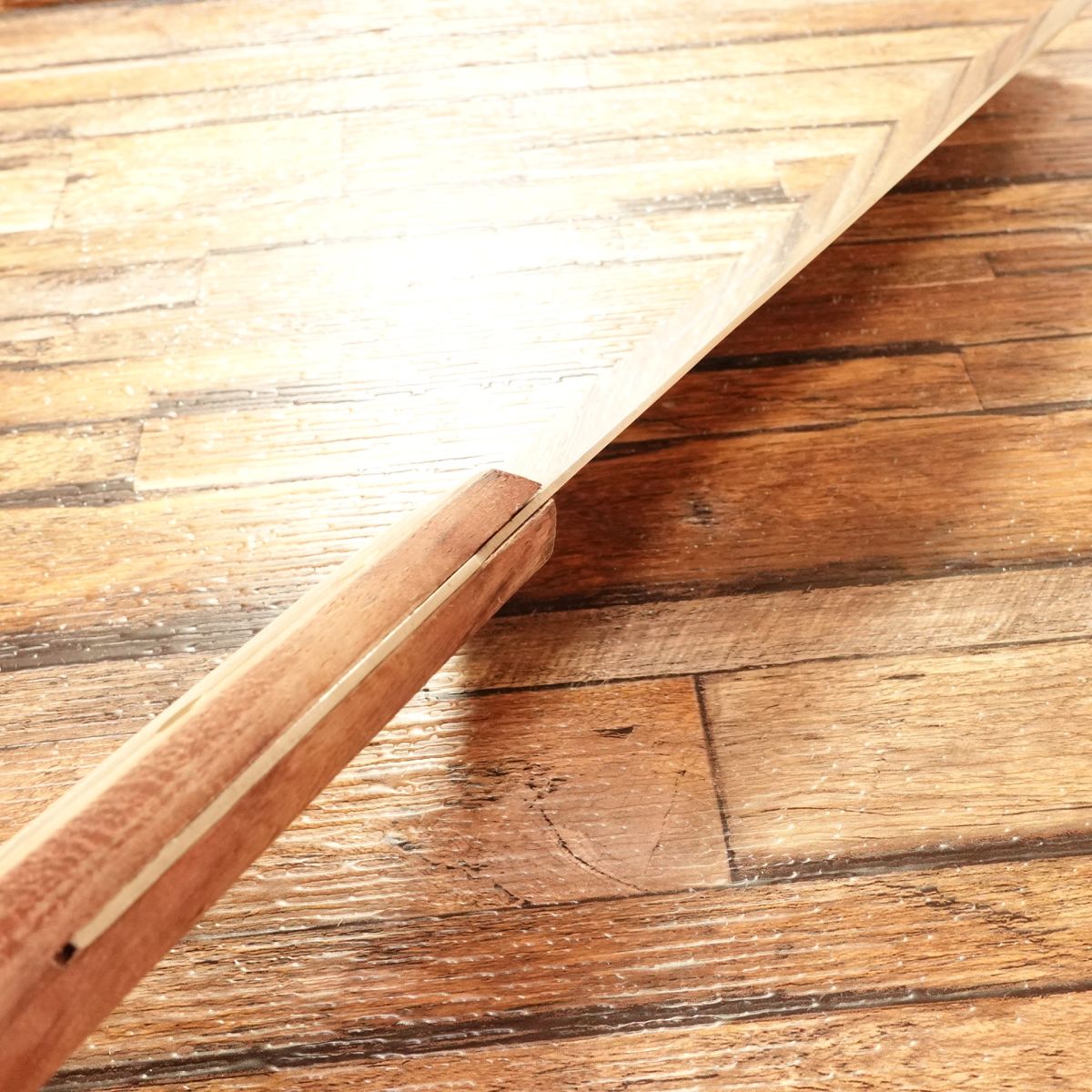 Kanetsune Large Nakiri Knife, Sharpened, DAIDO Hi-Stainless Steel, 210mm