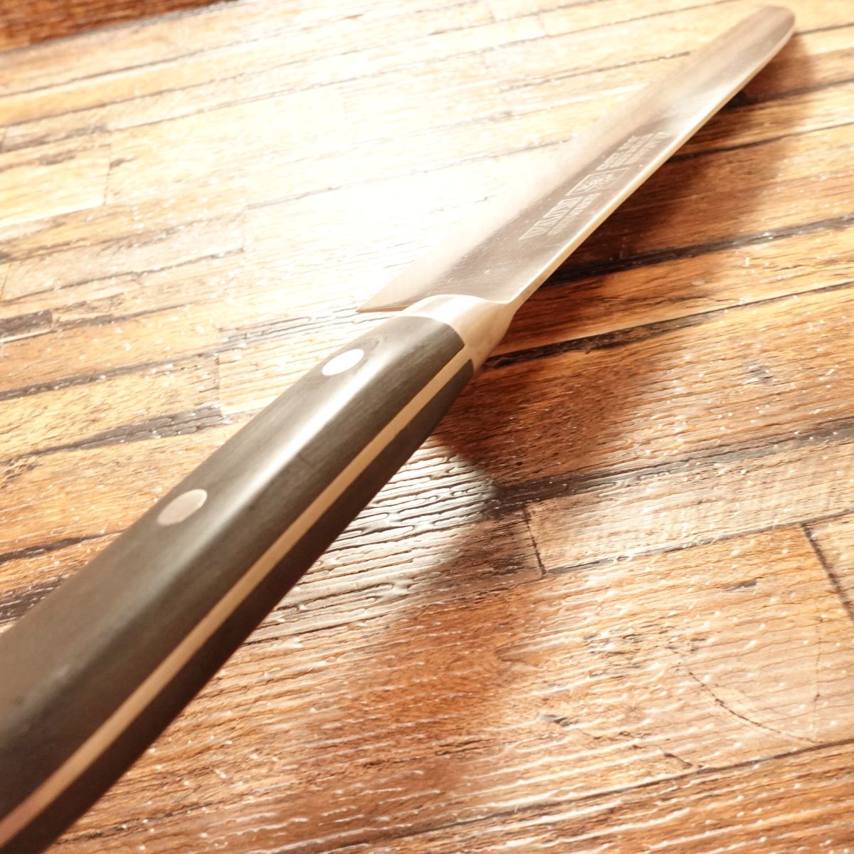 Kiya Santoku Knife, Sharpened, Edelweiss Series, All-Purpose Knife, No.160, Stainless Steel, 180mm