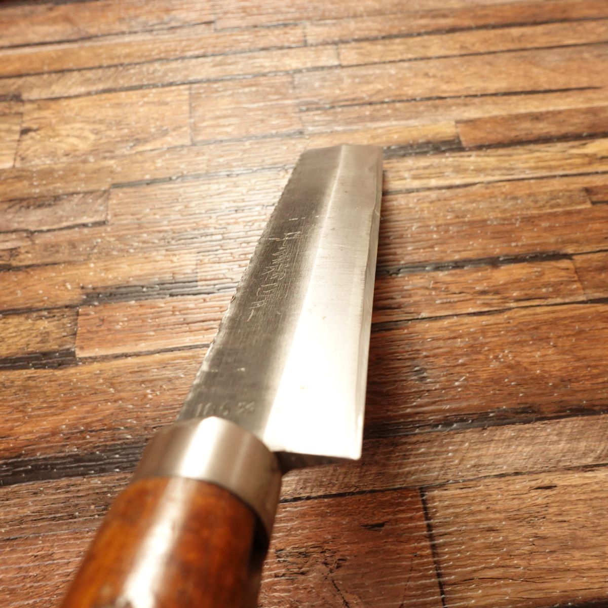 Chounsai Masamitsu Takewari Nata, Sharpened, Hatchet for Bamboo Splitting, With Protective Cover, Branch Cutting, Camping/Outdoor, 165mm