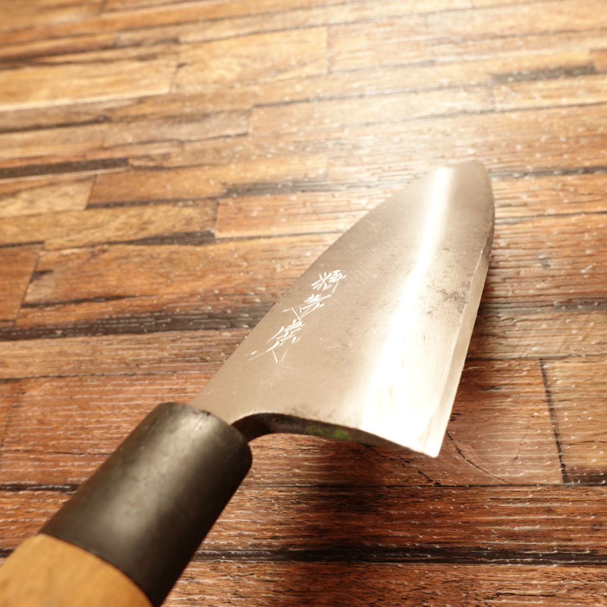 Minamoto Otofusa Deba Knife, Sharpened, Kireaji Special, Hagane, Single Bevel, 150mm