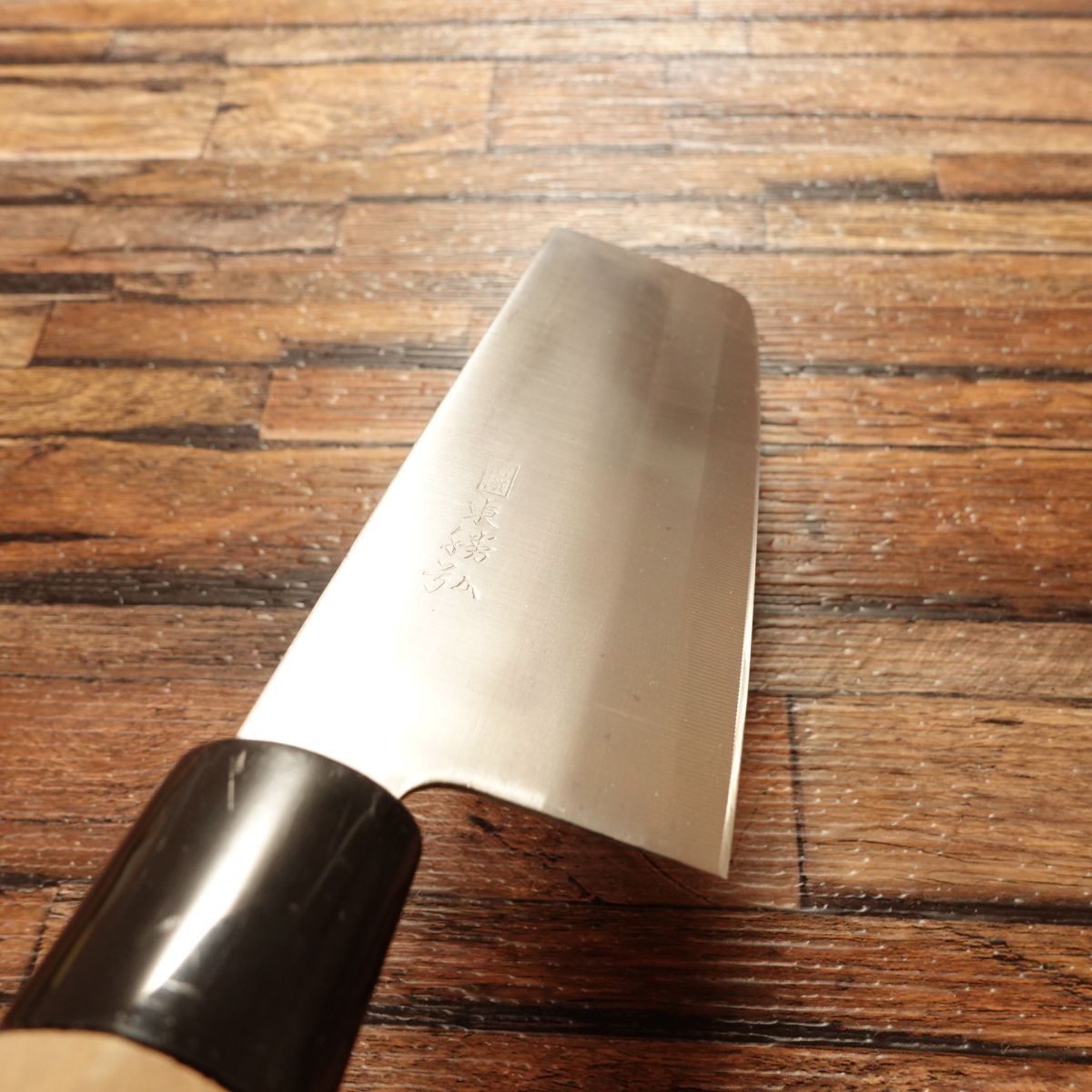 Azuma Roko Nakiri Knife, Sharpened, Nakiri, With Seal, Lightly Used, 160mm