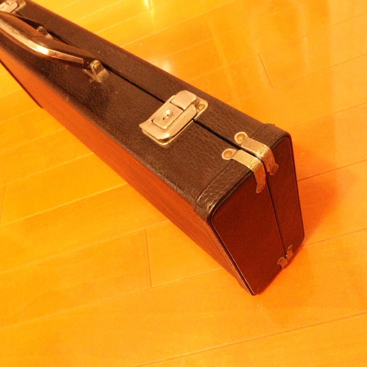 Chef’s Knife Hard Case, Black, Knife Storage Bag, Leather, Good Condition