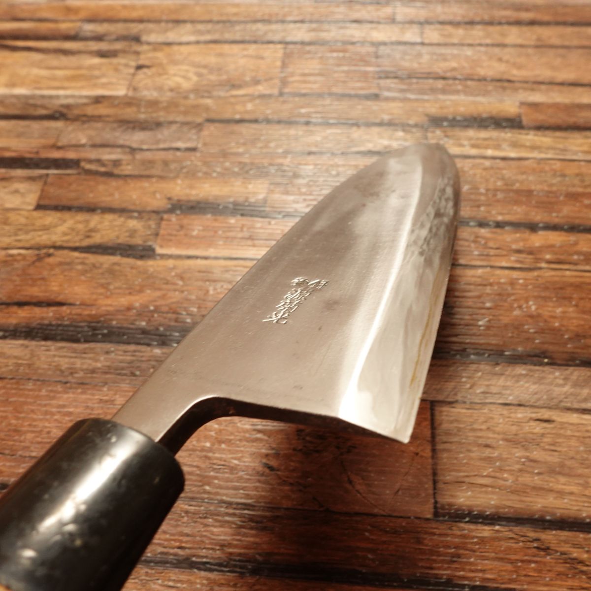 Minamoto Kikumitsu Deba Knife, Sharpened, 180mm, Large Size, Single Bevel, Hagane Steel