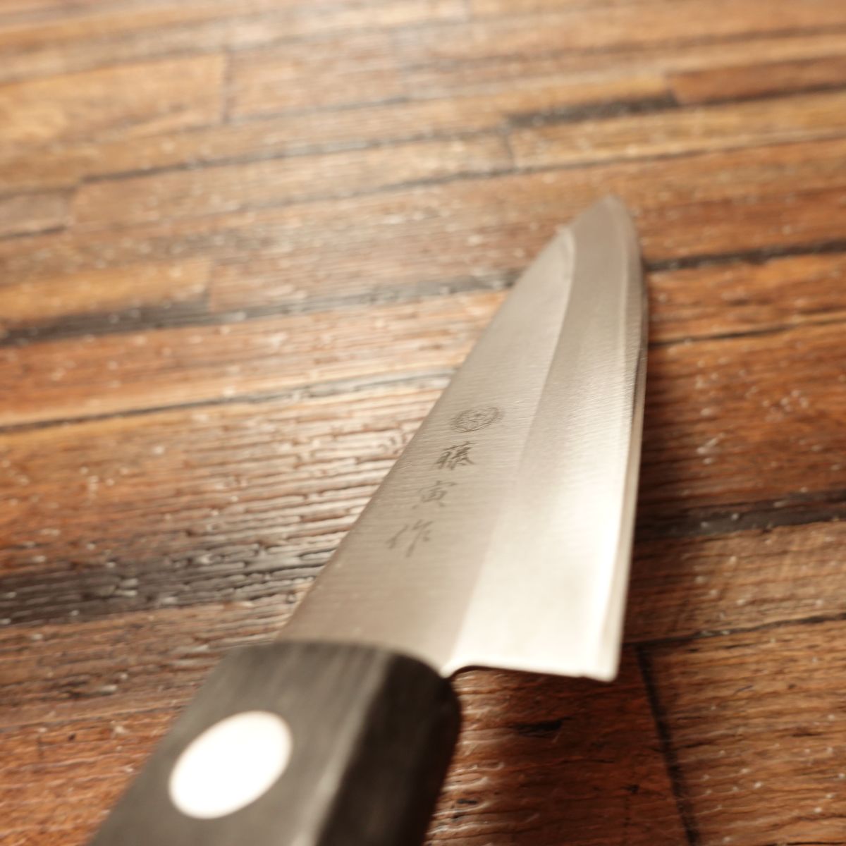 Fujitora Petty Knife, Sharpened, Fruit Knife, Fujitora-Made, Lightly Used, 135mm