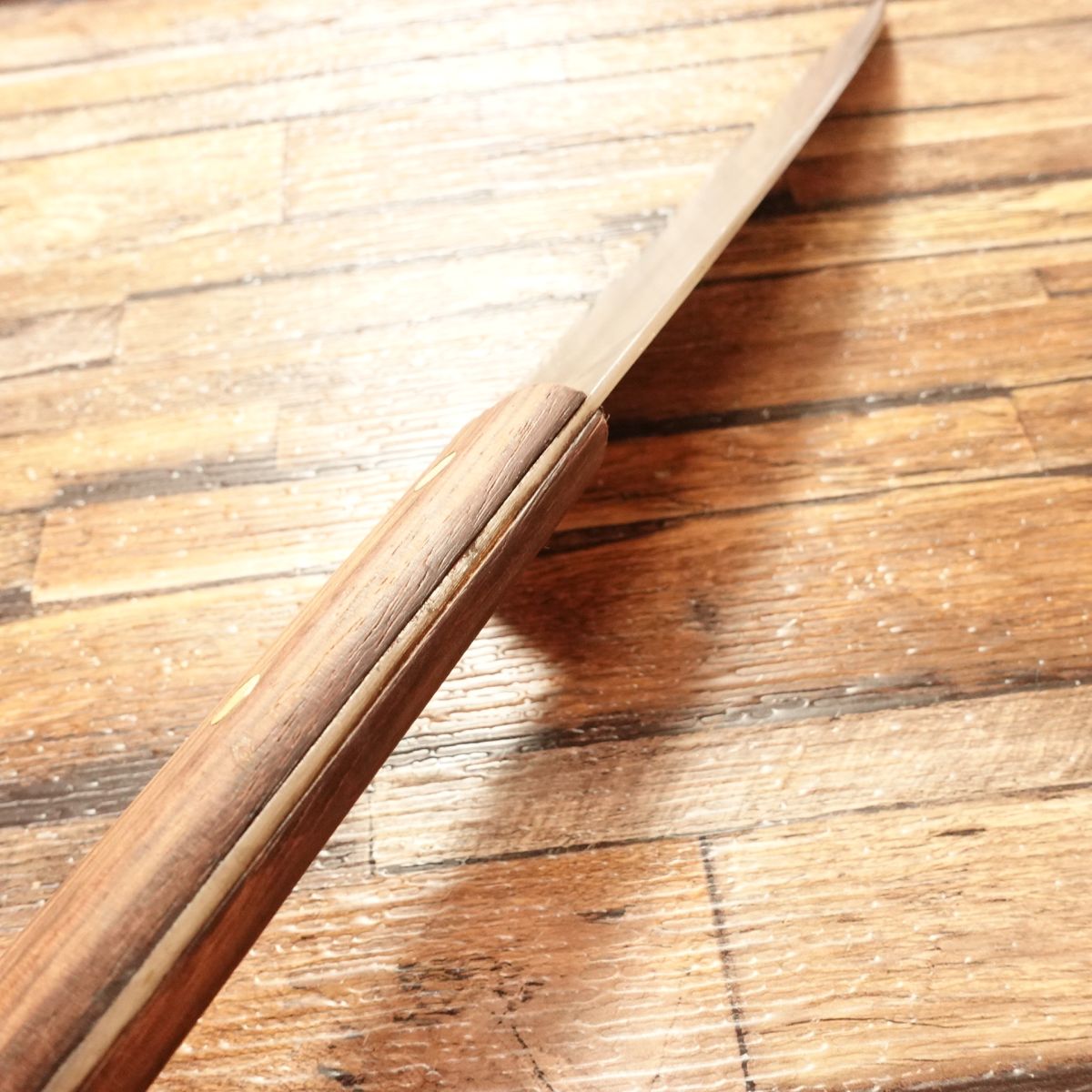 Shinsenkyou Gyuto Knife, Sharpened, All-Purpose Knife, Nara Kasuga, Santoku-Warikomi, 180mm