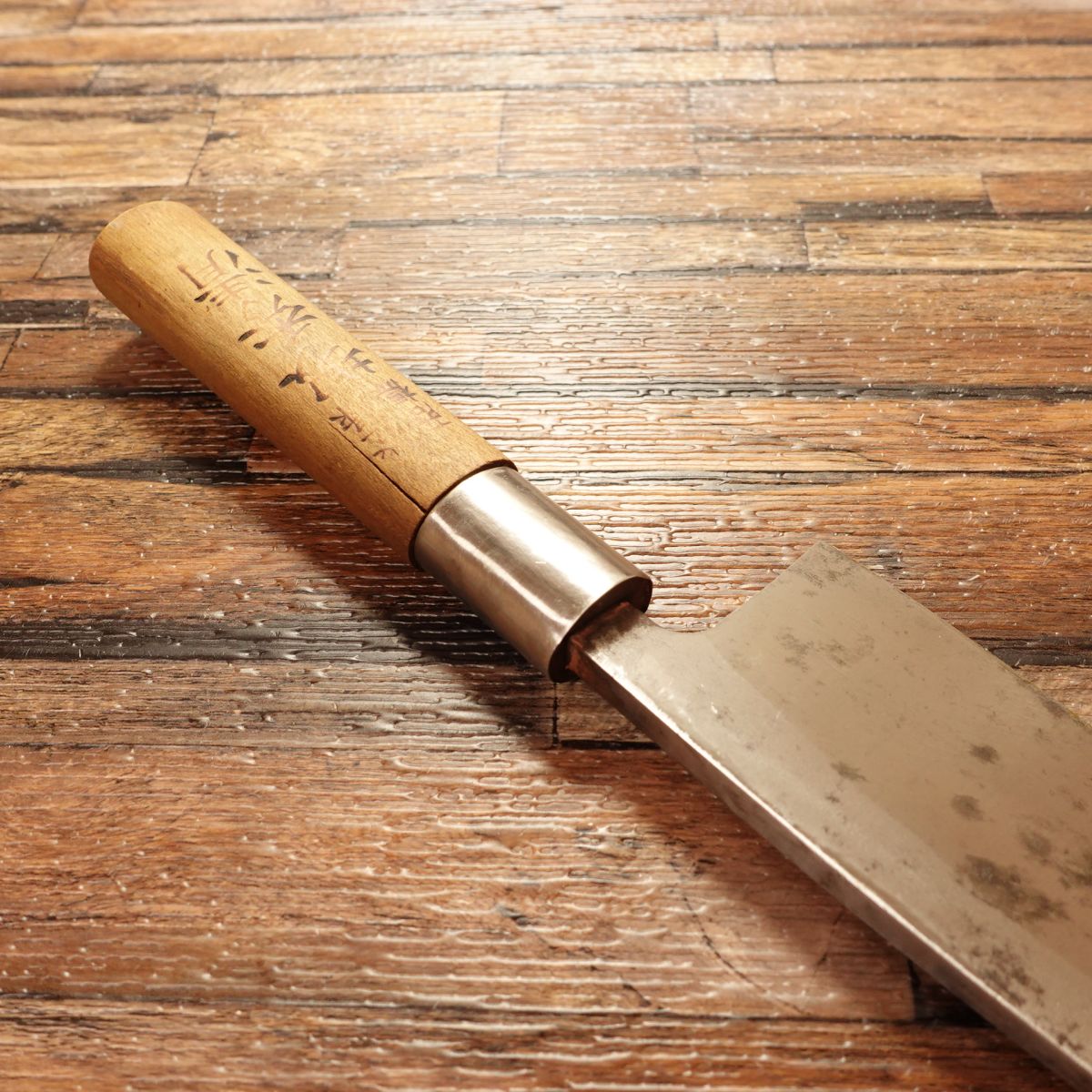 Sakai Hidekiyo Deba Knife, Sharpened, Custom Forged, Hagane Steel, Single Bevel, 155mm