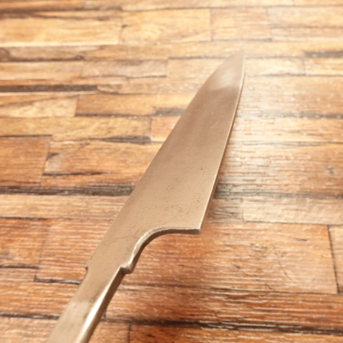 Yanagiba Knife, Unsharpened, Sashimi Knife, Blacksmith Deadstock, DIY Finish, 215mm