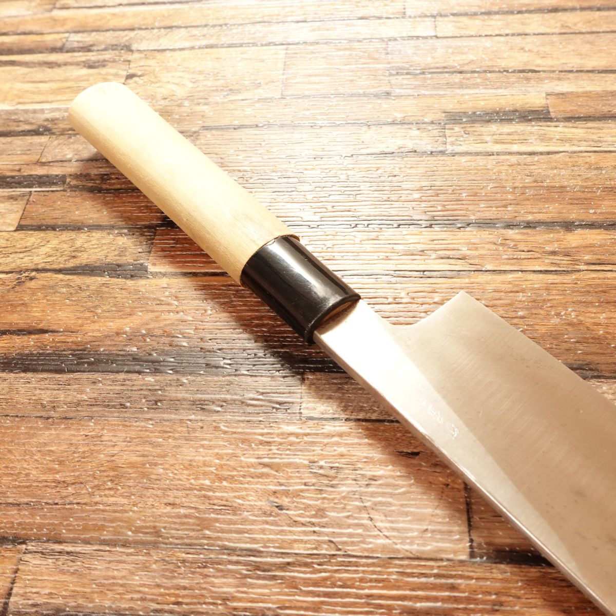 Goh Umanosuke Yoshihiro Usuba Knife, Sharpened, Single Bevel, Hagane Steel, Nearly Unused, 200mm