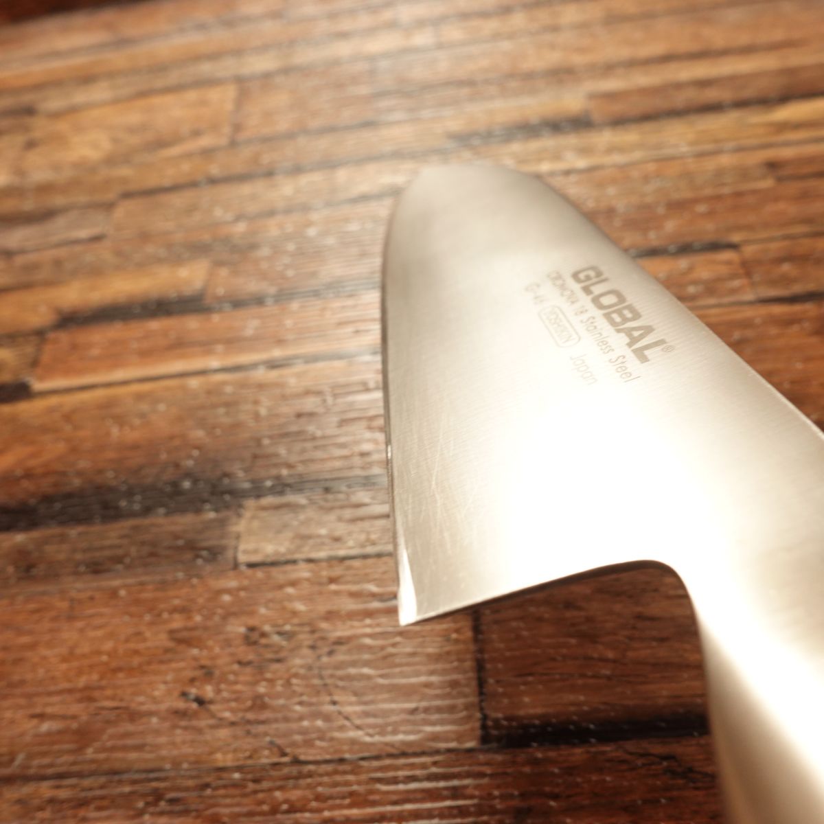 GLOBAL Santoku Knife G-46, Sharpened, 175mm