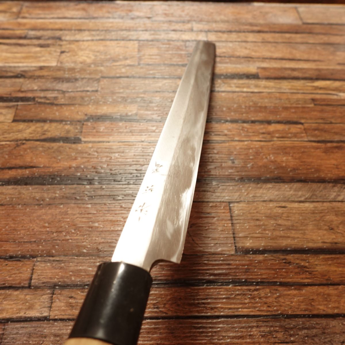 Korechika Tako-Hiki Knife, Sharpened, Sashimi Knife, Korechika-Made, Special Grade, Hand-Forged, 275mm