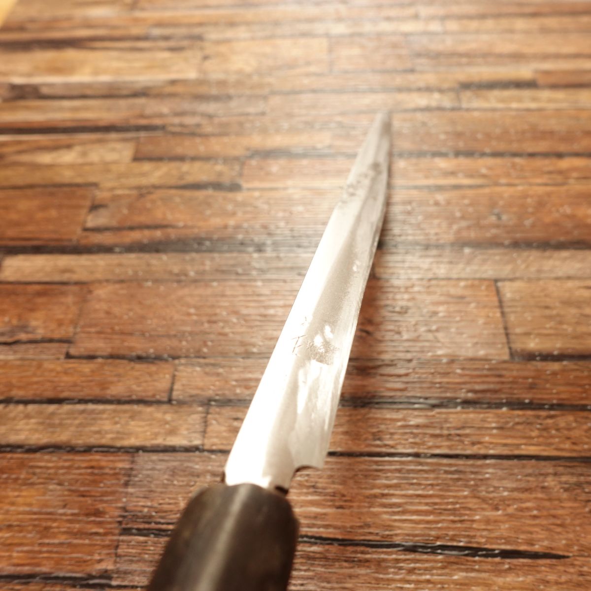 Masamoto Sohonten Tako-Hiki Knife, Sharpened, Water Buffalo Handle, Sashimi Knife, Slim Profile, 245mm