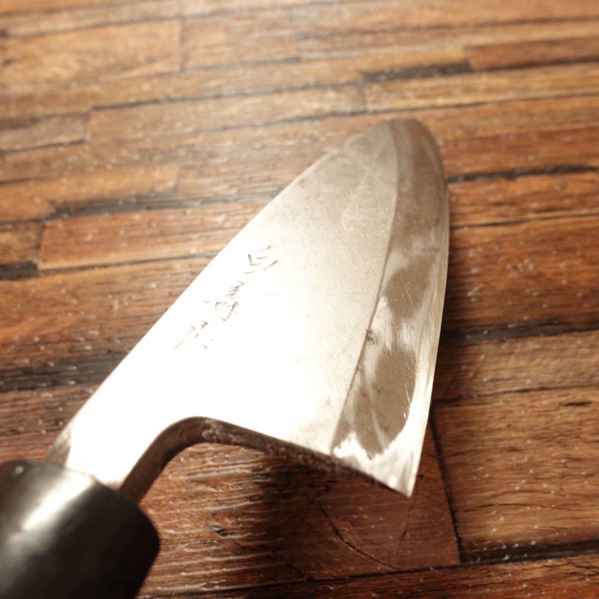 Hakuju Deba Knife, Sharpened, Hakuju-Made, Hagane Steel, Single-Bevel, 155mm