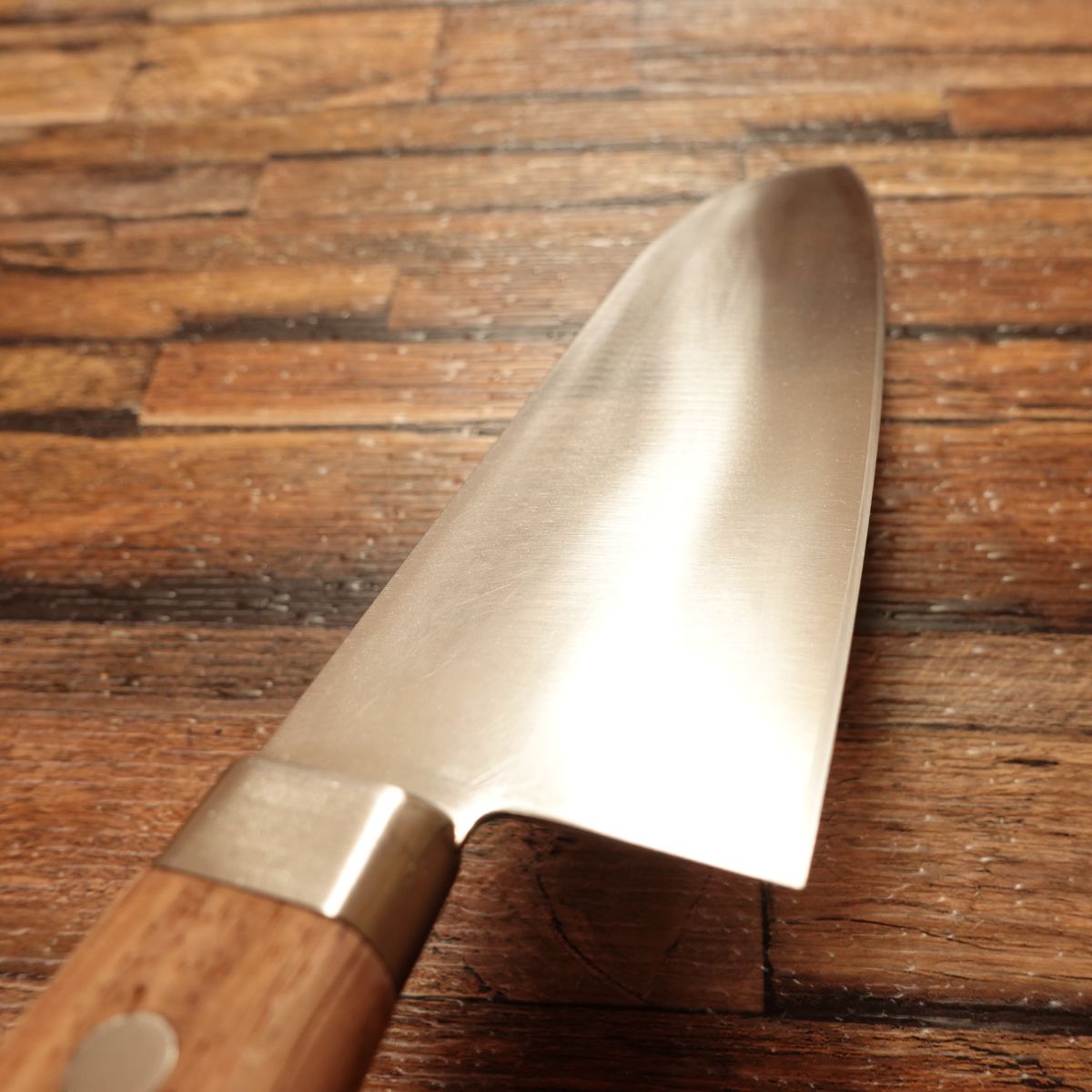 Kadomasa Santoku Knife, Sharpened, Stainless Steel, All-Purpose Knife, Excellent Condition, 170mm