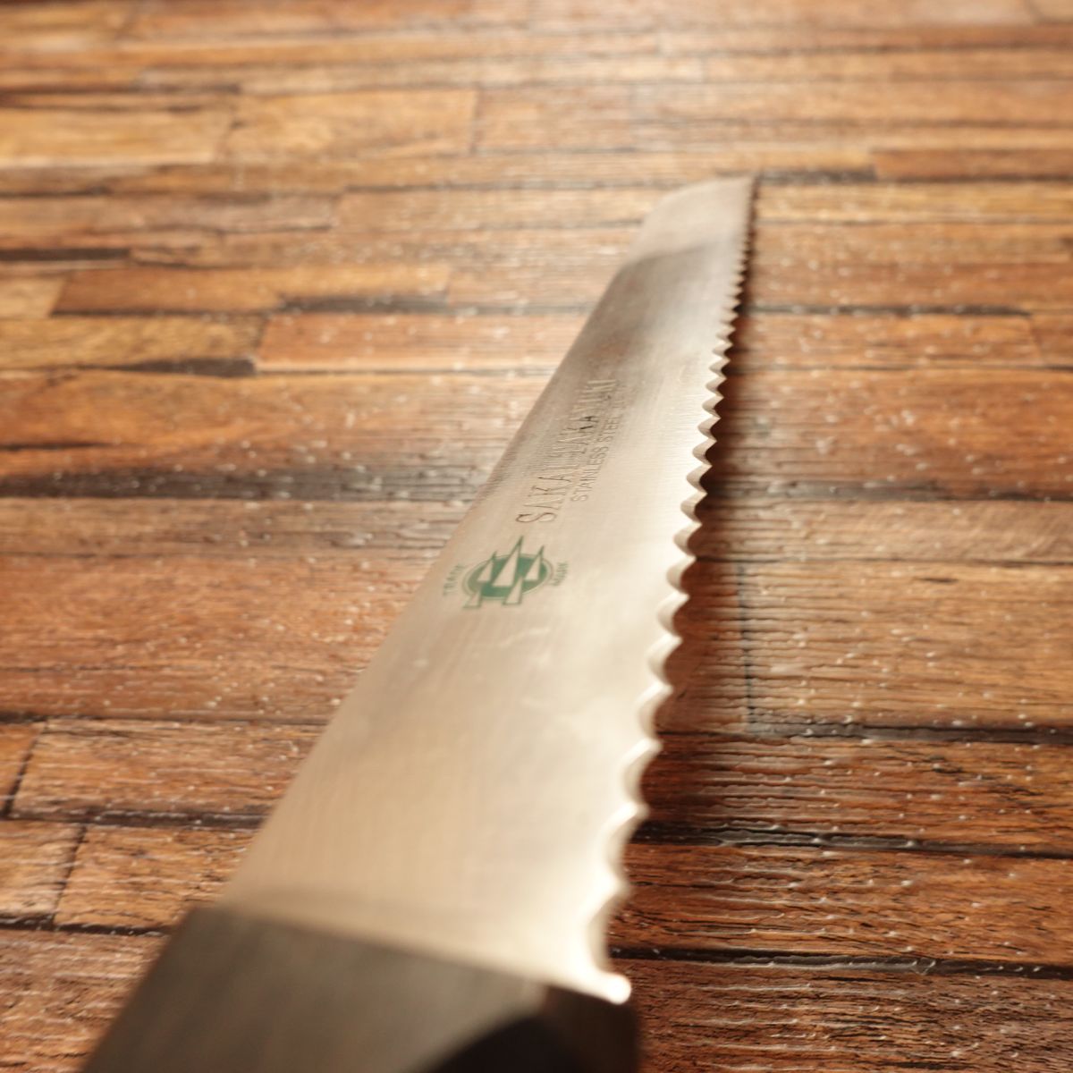 Sakai Takayuki Bread Knife, Stainless Steel, Serrated, 255mm