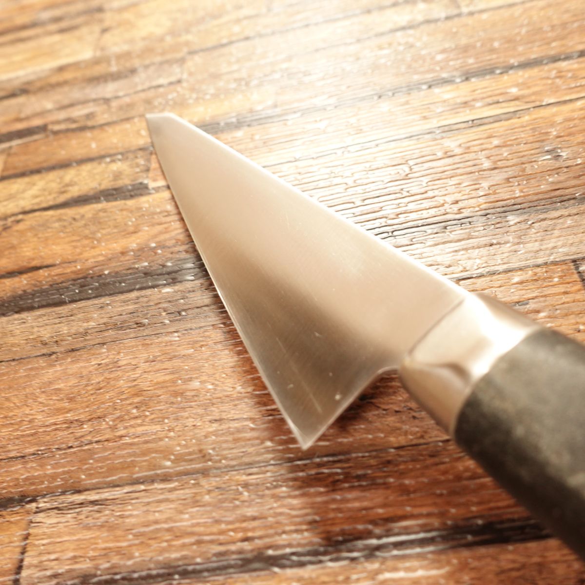 KAI Honesuki Knife, Sharpened, Sabaki, Kakugata, Double-Edged, Stainless, 140mm