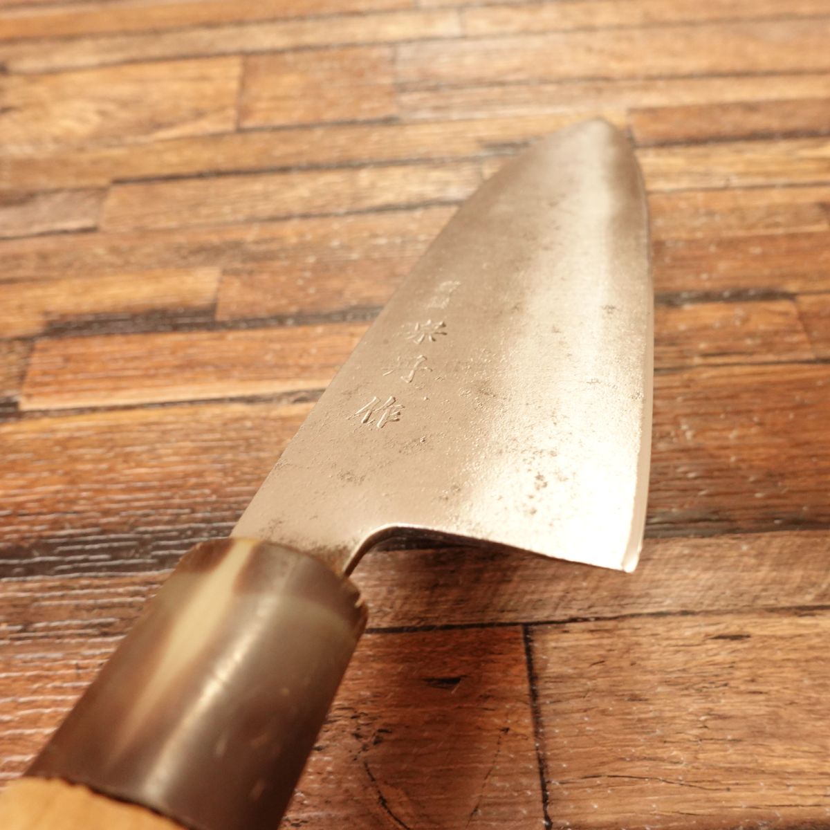 Sotan Wa-Santoku Knife, Sharpened, Marble Handle, Hagane Steel, 170mm