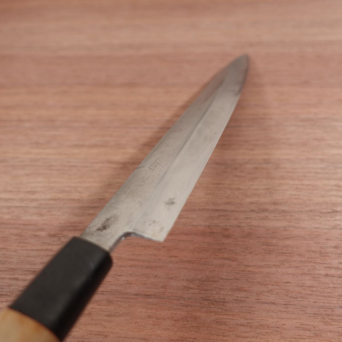 Hidetsuna Yanagiba Knife, Sharpened, Japanese Style, Sashimi Knife, Carbon Steel, 215mm