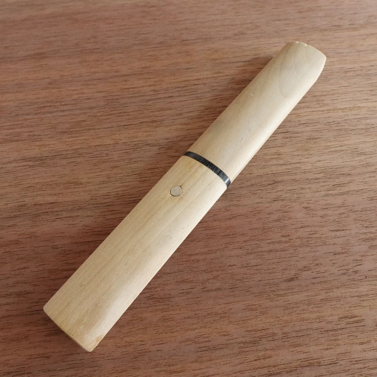 Suketomo Kiridashi Knife, Sharpened, Floral Knife, Ikebana Tool, Hagane Steel, Wooden Sheath, 75mm