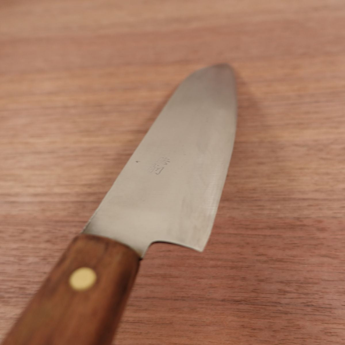 Masazumi Santoku Knife, Sharpened, Laminated Carbon Steel, All-Purpose Knife, Kaissaku, 160mm