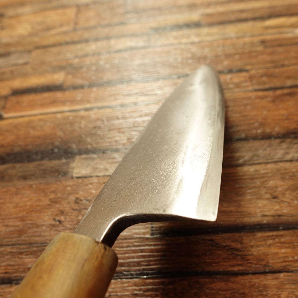 Sugimoto Deba Knife, Sharpened, Water Buffalo Handle, Sugimoto C, Carefully Used, 150mm