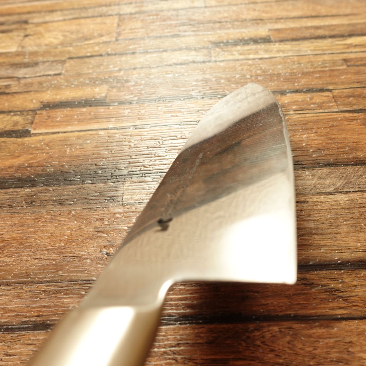 All-Stainless Santoku Knife, Sharpened, Simple Design, All-Purpose Knife, 170mm