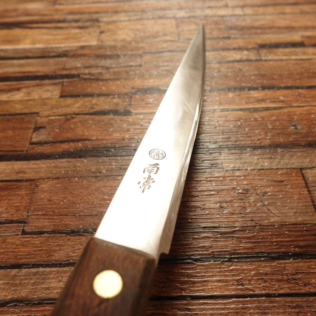 Nantsune Sujihiki Knife, Sharpened, Toto-Saku, Hagane, Slim, Single-Bevel Style, Slicer, 250mm